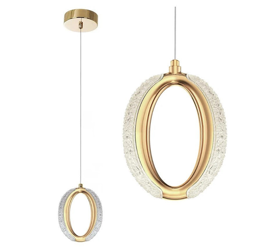 Crystal Led Hanging Lamp